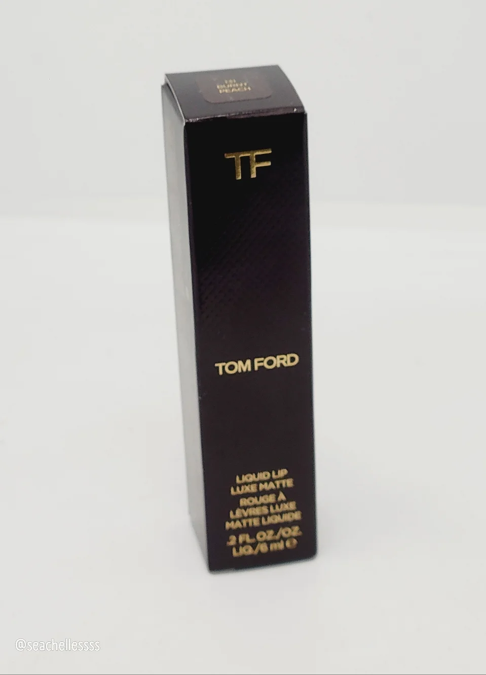 Burnt Peach 131 Tom Ford Liquid Lip Luxe Matte Lipstick Brand New In Box